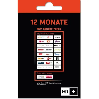 HD+ by ASTRA HD+ Verlängerung für 12 Monate HD+