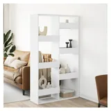 vidaXL Raumteiler Weiß 100x33x175 cm Holzwerkstoff