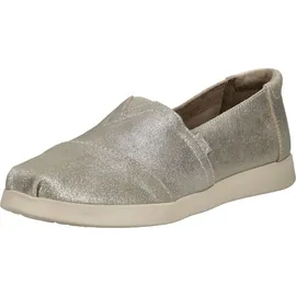 TOMS Alpargata Plus Damen Champagne Metallic 39
