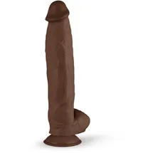 Real Fantasy »Travis« Realistischer Dildo 31cm Braun