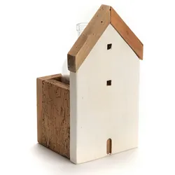 Soliflor Haus - Weiß Anderes Holz Amadeus 13.5x13.5 cm