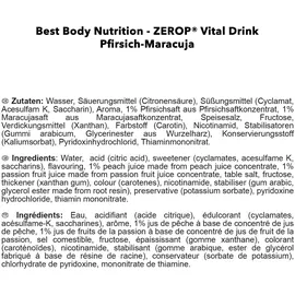 Best Body Low Carb Vital Drink Pfirsich-Maracuja 1000 ml