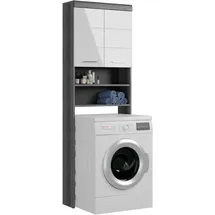 WELLTIME SIENA 63 x 191 x 24 cm grau/silberfarben