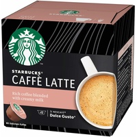 STARBUCKS Caffè Latte by NESCAFÉ DOLCE GUSTO, Milchkaffee, 12 Kapseln