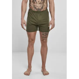 Brandit Textil Boxershorts unifarben grün L 2er Pack