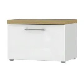 Möbel Kraft Rovato 60,3 x 40,8 x 43,4 cm hochglänzend / weiß