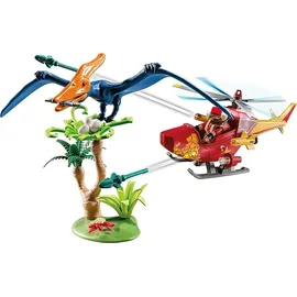 Playmobil The Explorers Helikopter mit Flugsaurier 9430
