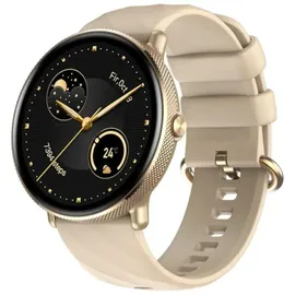 Zeblaze GTR 3 Pro BT 10,70 mm Aluminiumgehäuse Gold Sportarmband One Size