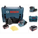 Bosch Professional, Schleifmaschine + Poliermaschine, GSS 18V-10 Set Schwingschleifer