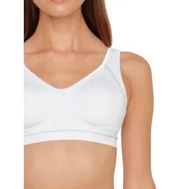 SUSA Sport-BH SUSA "Sport BH Move medium", Damen, Gr. 70, Cup E, weiß, Obermaterial: 49% Polyamid PA. 33% Polyester PES. 18% Elasthan EL., BHs Sport-BH