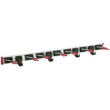 Bruns Gerätehalter Aluminium 100 cm grau