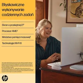 HP All in One-PC AMD Ryzen 5 7520U 2,0 GHz 16 GB RAM 512 GB SSD Windows 11 Home