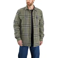 CARHARTT FLANNEL SHERPA LINED SHIRT JAC 105430 - S