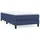 vidaXL Boxspringbettgestell 100 x 200 cm Blau
