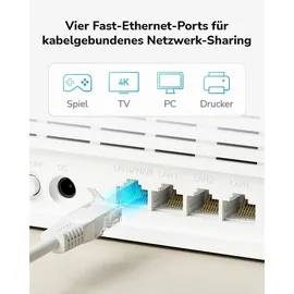 Cudy LT500E 4G LTE Modem-Router