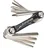 Prophete Werkzeugset PROPHETE "Mulitool mit 9 Funktionen", silber (schwarz, silberfarben), Werkzeugsets