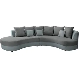 INOSIGN Ecksofa »Limoncello organische Formensprache, OTTOs Choice, L-Form« ergonomische Form grau