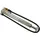 Lezyne Micro Floor Drive HV Luftpumpe silber