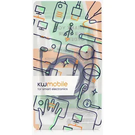 kwmobile Kopfhörerkabel für Beats Studio 3 / Solo 3 / Solo2 / Studio 2 / Studio 1 / Mixr - Ersatz Kabel 140 cm Mikrofon Lautstärkeregler - 3.5mm