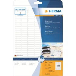 HERMA Special - Papier - matt - permanent selbstklebend - beschichtet - weiß - 2