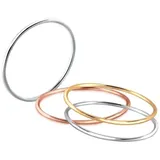 Elli Ring 925 Rosegold Bi Color_Tri Color, Ring Set in Gold | Gr.: 56