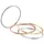 Elli Ring 925 Rosegold Bi Color_Tri Color, Ring Set in Gold | Gr.: 56