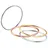 Elli Ring 925 Rosegold Bi Color_Tri Color, Ring Set in Gold | Gr.: 56