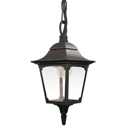Chapel 1-Licht-Kettenlaterne - Schwarz