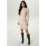 Aniston SELECTED Strickkleid Muster-Mix Beige 48