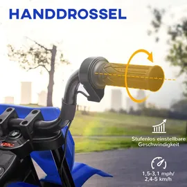 aiyaplay Elektro-Motorrad 12V blau (1-tlg)