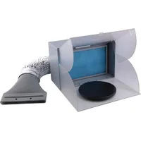 BC-ELEC Absauganlage Lackierkabine mit LED Beleuchtung
