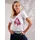 Heine Shirt in weiß-erdbeere | Gr.: 42
