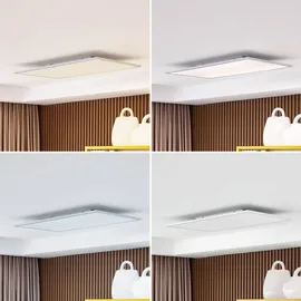 LINDBY LED-Panel Lamin, weiß, 80 cm