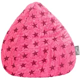 SITTING POINT BeanBag Fluffy 70 x 90 cm pink