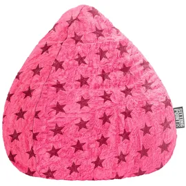 Sitting Point BeanBag Fluffy 70 x 90 cm pink