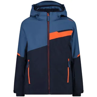 CMP Jungen-Skijacke aus Twill, Schwartz-Blau, 164 - 164