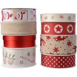Geschenkband X-MAS multi