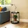 Homcom Beistelltisch Schwarz Stahl 44 x 44 x 56 cm