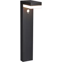 LED's light Wegeleuchte Solar 3,3 W 600 lm inkl. Bewegungsmelder IP44 schwarz