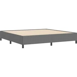 vidaXL Boxspringbett 200 x 200 cm Hellgrau