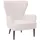 MCW Lounge-Sessel MCW-K37 Bouclé 600 g/m2 70 x 80 x 90 cm Weiß