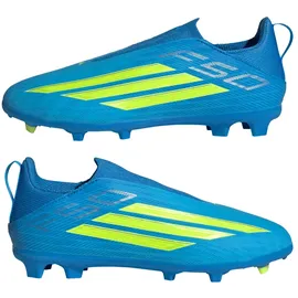 adidas F50 League Laceless FG/MG Lucid Ray Blue / Team Solar Yellow 2 / Lucid Aquamarine 32