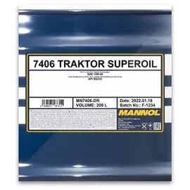 Mannol Traktor Superoil 7406 15W-40 208 l