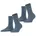 Uni 2 Paar Blau 35-38