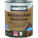 Primaster Wetterschutzfarbe Primaster Wetterschutz-Holzlasur 750 ml ebenholz grau