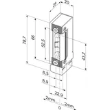 effeff Fluchttüröffner 332,80