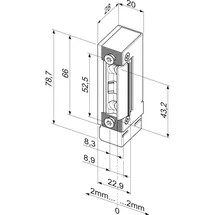 effeff Fluchttüröffner 332,80