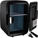 Reisekühlbox 4L Kühlbox Kühlschrank Schwarz Design Heizfunktion Getränke