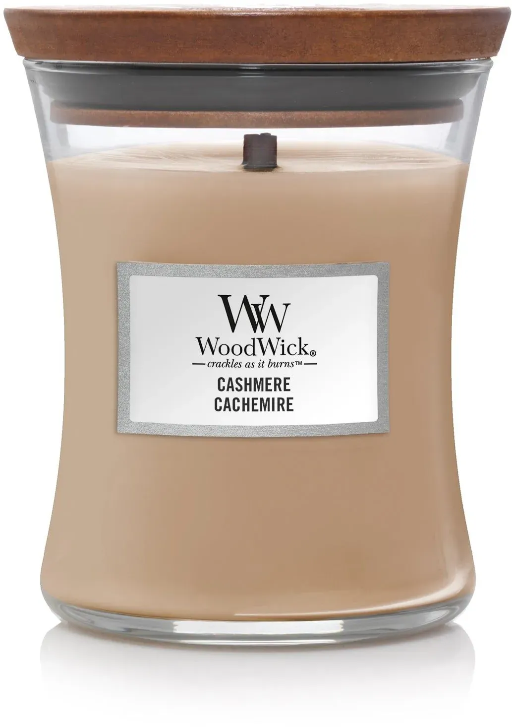 WoodWick - Kerzen in Sanduhrform Medium Hourglass Cashmere 1 St