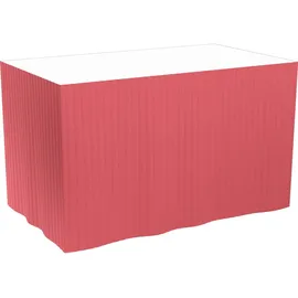 Duni Dunicel-Tableskirts selbstklebend 0,72 m x 4 m 5 St. Dunkelblau